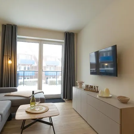 Apartment Hyggelig - Strandnah Mit Sauna Und Balkon