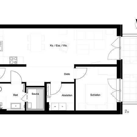 Hyggelig - Strandnah Mit Sauna Und Balkon Apartment *
